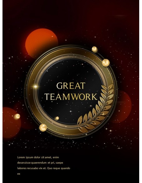 Best Awards elegant ppt templates