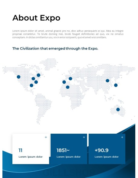 World EXPO 2030 BUSAN, KOREA presentation slide design