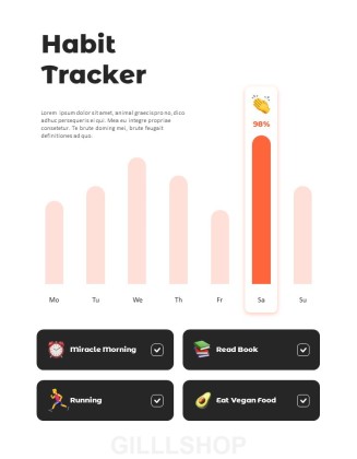 Daily Routine Life Style presentation template ppt powerpoint