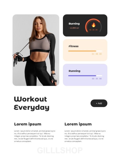 Daily Routine Life Style presentation template ppt powerpoint