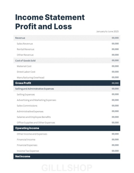 Performance Report business presentation template