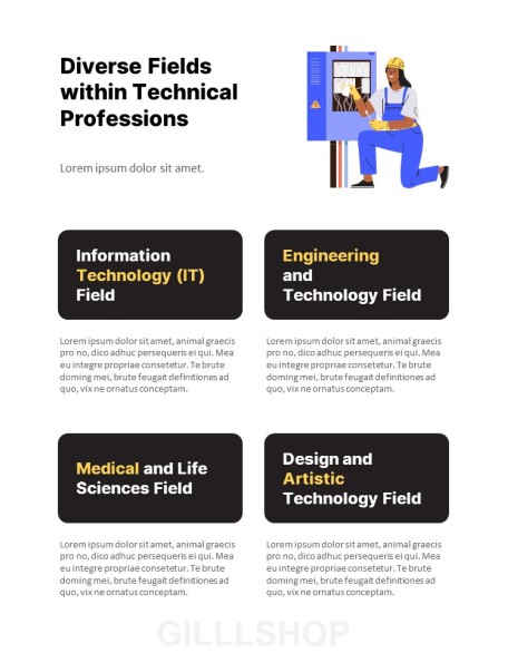 Technical Work template ppt